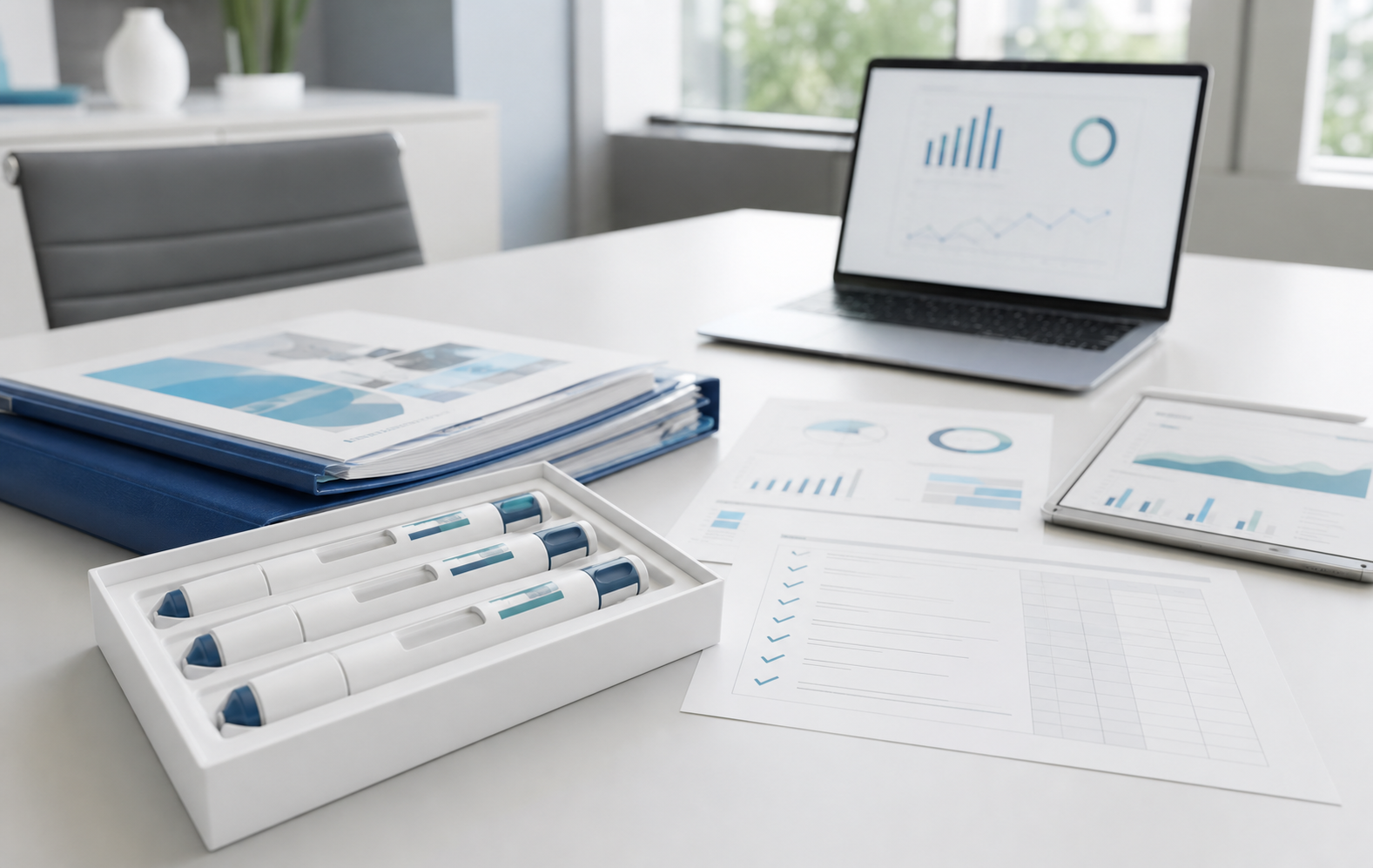 webosan injection pen sample and B2B documentation support